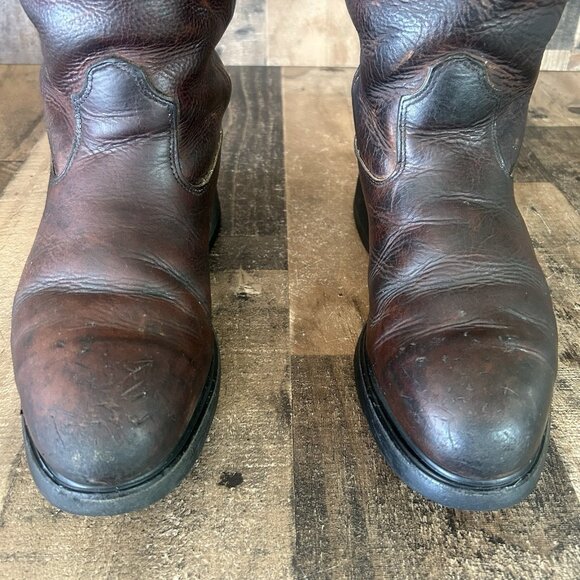 Red Wing 4470 Steel Toe Brown Pull On Work Boots Mens 9 E main image 9